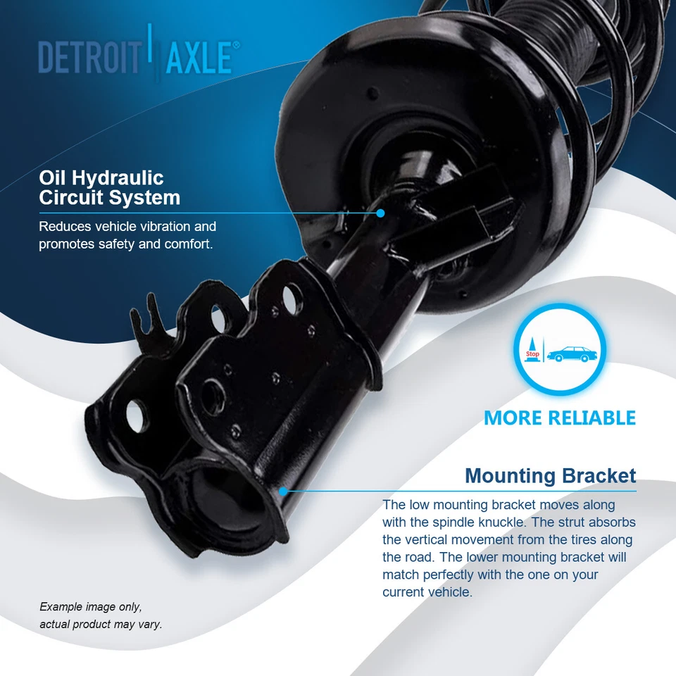 Kit de 10 barras de amarre delanteras y resorte + barras estabilizadoras para Nissan Rogue 2008-2012 Foto 3 de 4