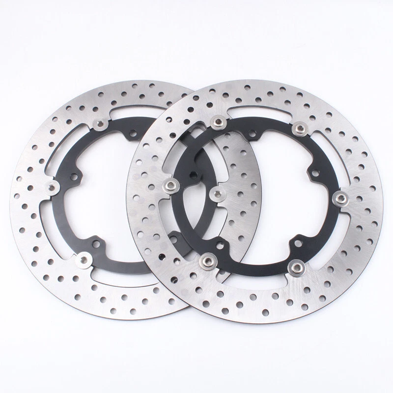 Rotor de freio dianteiro de motocicleta (L+R) para YAMAHA FJ09 TRACER/FZ09/MT09 SP 2014-2024 - Imagem 2 de 4