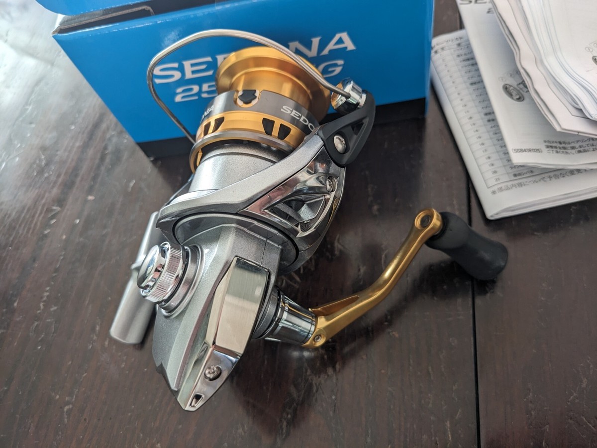 NEW - SHIMANO SEDONA 2500-HG SPINNING REEL - 6.2:1 GEAR NEW - SHIMANO SEDONA 2500-HG SPINNING REEL - 6.2:1 GEAR