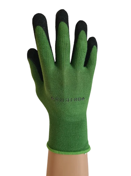 Briers Bamboo Grip Green Gardening ,Work Gloves All Sizes Ladies,Mens Gloves - Image 3 of 4