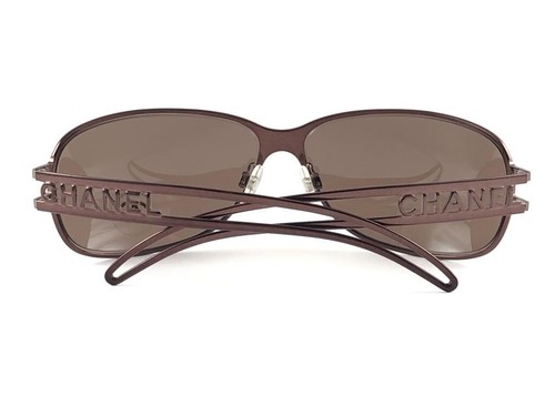 NEW VINTAGE CHANEL 4149 METALLIC COPPER FRAME SUNGLASSES MADE IN ITALY Y2K - Picture 11 of 11