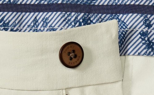 Tommy Bahama ~ Monterey Flat Front Men's Silk & Linen Blended Shorts $100 NWT - Picture 5 of 11