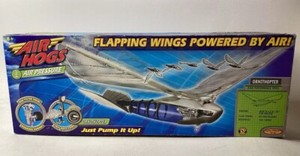 Air Hogs Air Pressure Ornithopter Flapping Wings Spin Master 2002 Unopened