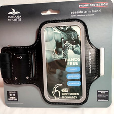 Sports Phone Armband for exercise, travel. Hands free. Phone protector. Wallet.