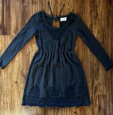 Saturday Sunday Anthropologie Ellie Gray Long Sleeve Embroidered Dress, Size XS
