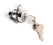 Universal Mailbox Lock with Dust Cover (STD-4C) - Clockwise - No cams - L910