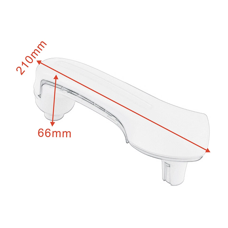 Manija interior de agarre de puerta delantera derecha para VW Golf Jetta MK4 1999-2004 Foto 3 de 4