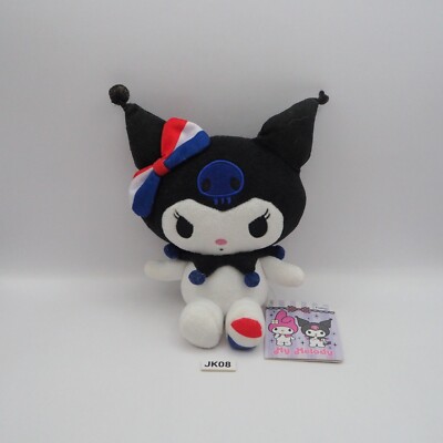 JK08 Kuromi My Melody  Sanrio Furyu 2018 Plush 6'' Missing Part Toy Doll Japan