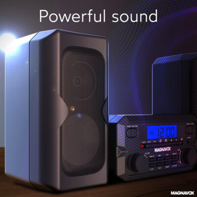 Magnavox MM435 CD Shelf Stereo System - Black for sale online | eBay