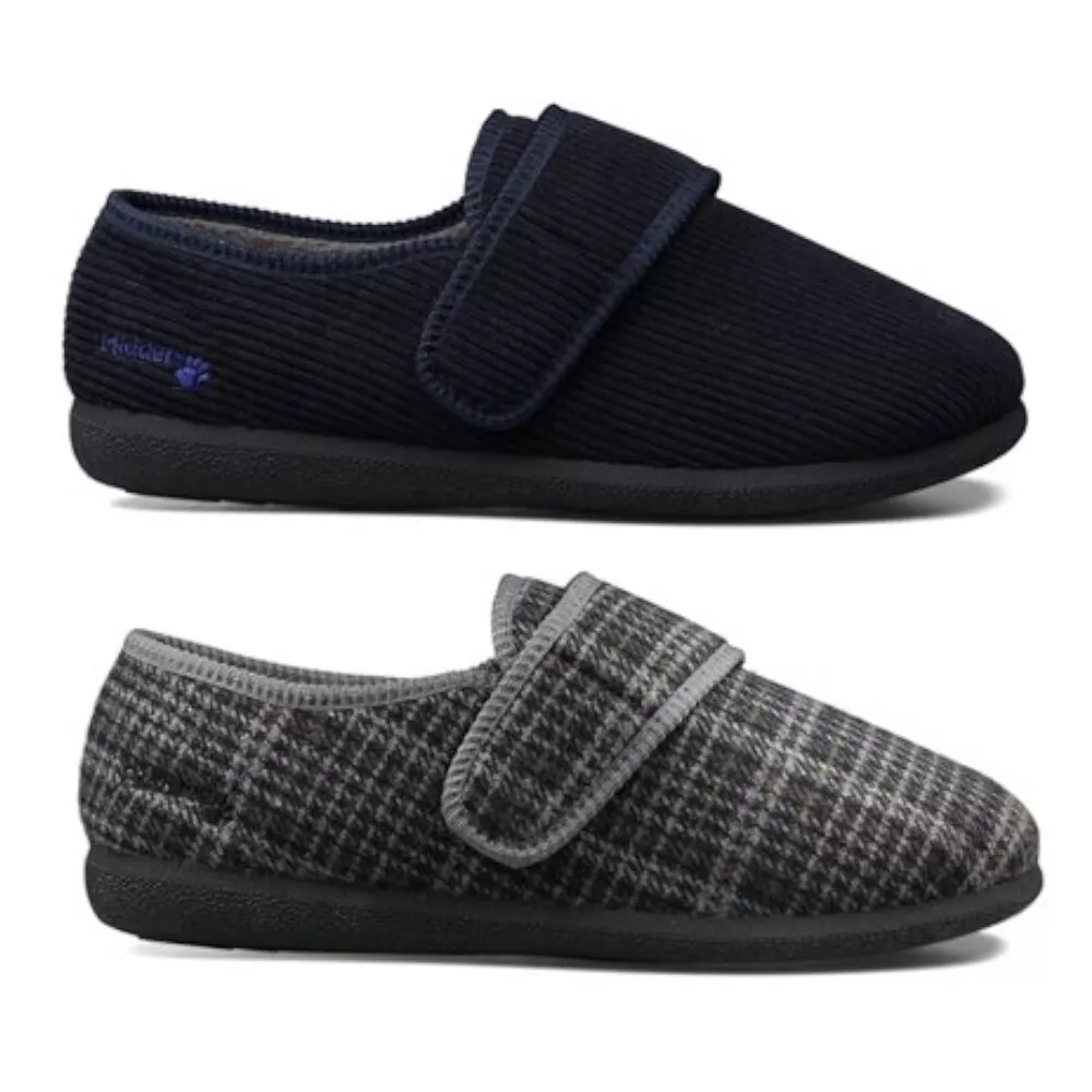 MENS PADDERS EXTRA WIDE FITTING SLIPPERS OLIVER eBay
