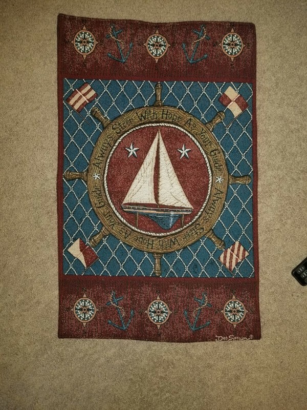 Sailboat Wallhanging 