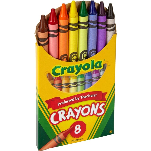 Crayola 8 Count Classic Assorted Color Standard Size Crayons Tuck Box - 1 Pack Crayola 8 Count Classic Assorted Color Standard Size Crayons Tuck Box - 1 Pack