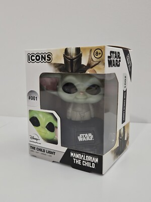 Star Wars The Mandalorian - The Child #001 Icons Light, 4,5'' Nachtlicht Brandneu in OVP