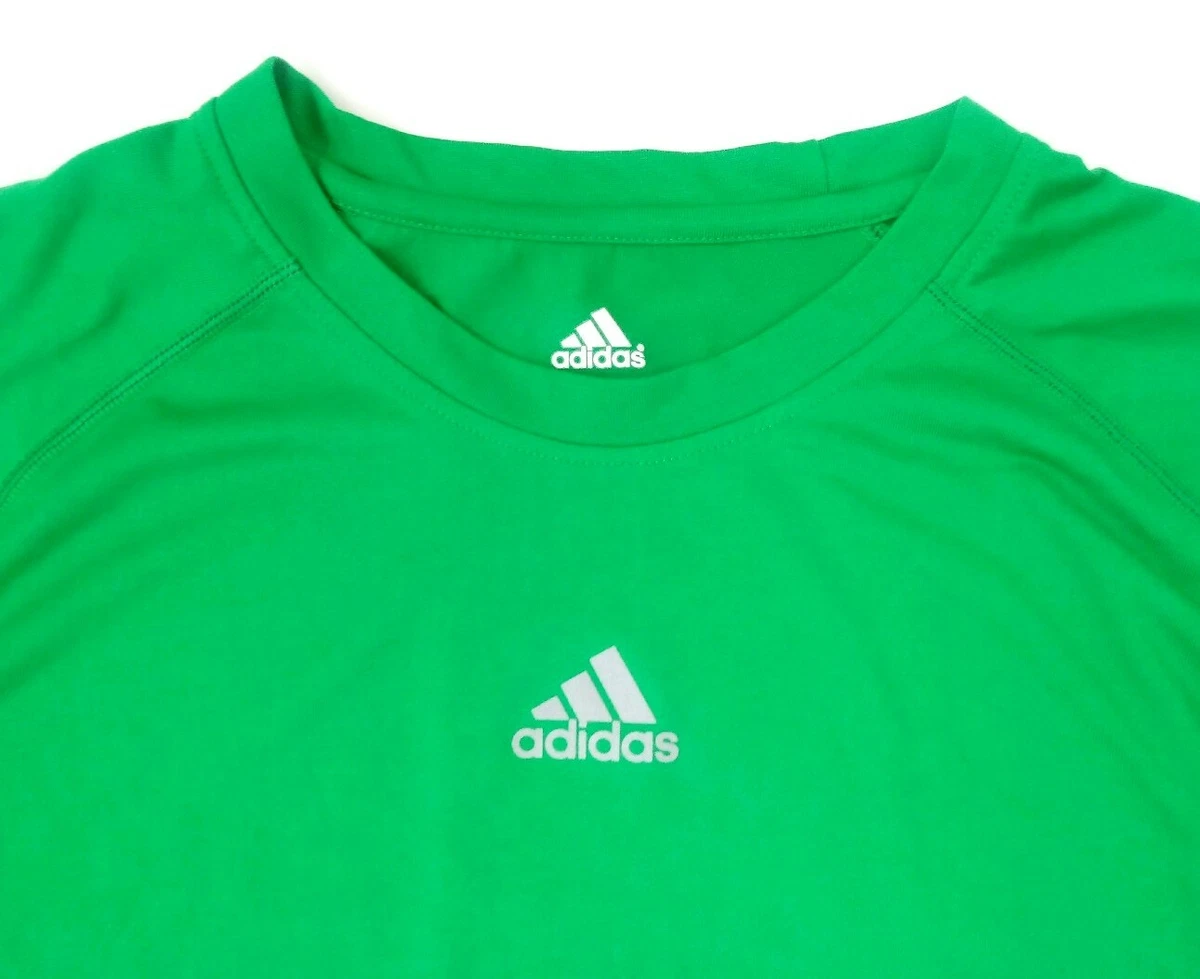 Adidas Climalite Energy Running T Shirt Green Men s Sz XL EUC eBay