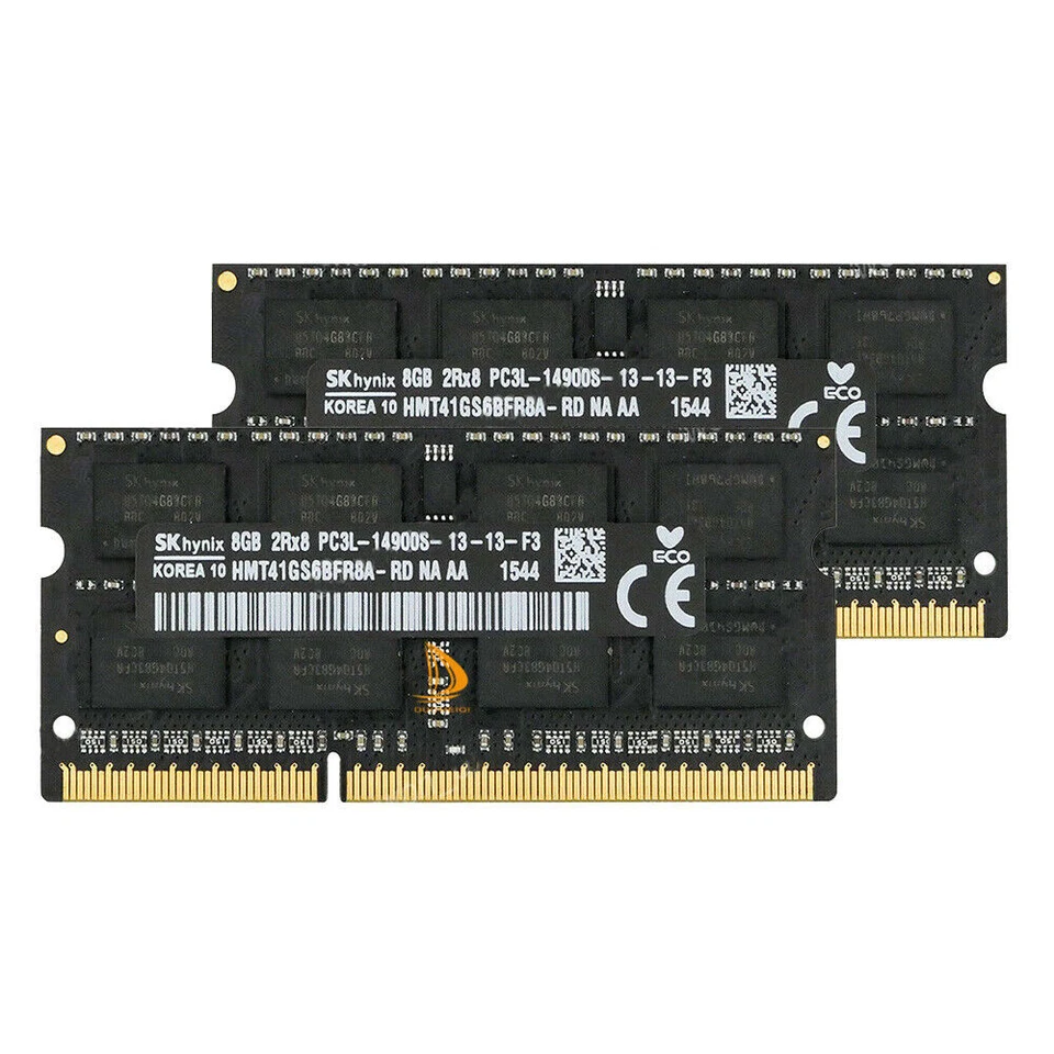 SK Hynix 2x 8GB 2RX8 PC3L-14900S DDR3L 1866MHz SODIMM  Laptop Memory RAM 1.35V " - Image 4 of 4