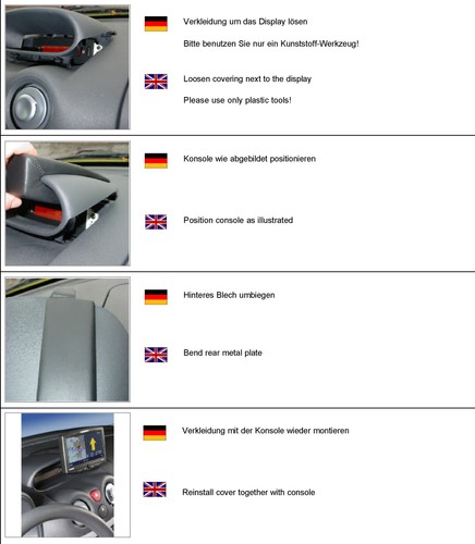 KUDA Phone Mount 287165 Suitable For Navi Citroen C3 - Picture 2 of 2