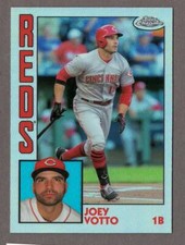 JOEY VOTTO 2019 Topps Chrome 84 REFRACTORS Insert Card #84TC-7 Reds Ref 1984 MVP