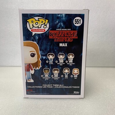 Stranger Things - Max w/ Skateboard | Funko POP! FUN22569 | eBay