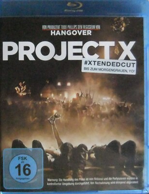 Project X Bis zum Morgengrauen BluRay Blu Ray Blu-Ray