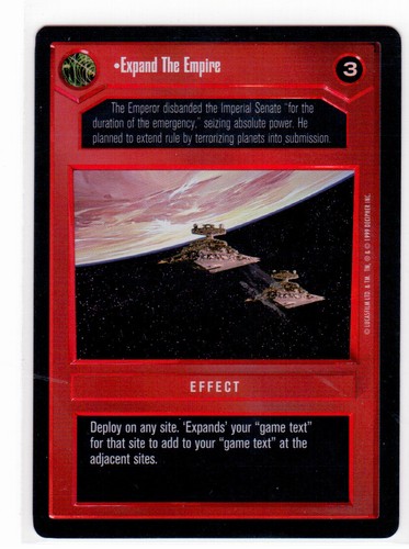 Star Wars CCG Reflections I Dark Side Rare's, Nr-Mint Drop Down Box Sale. - Picture 32 of 56