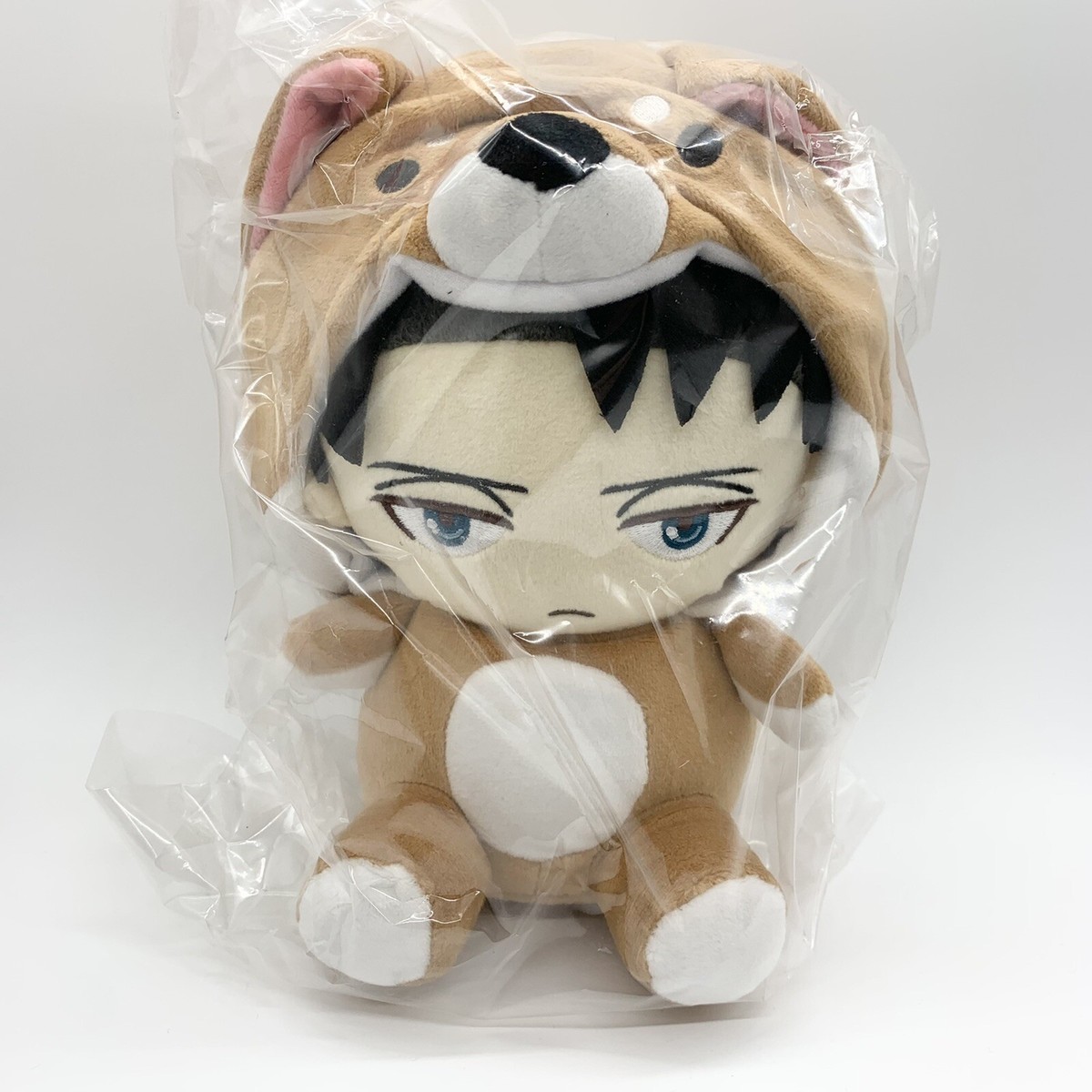 ぬいぐるみ SNKRMANIAC Attack on titan Levi 20cm Plush doll Animarukko S Size Japan