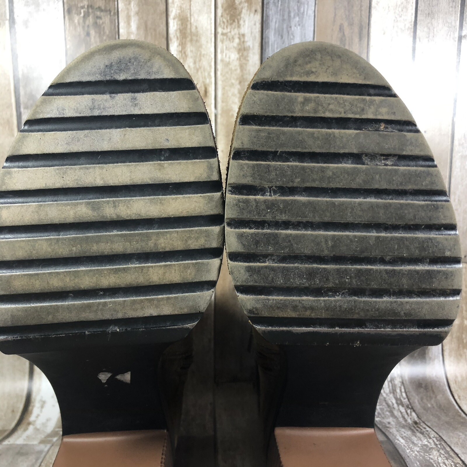 STEVE MADDEN Shaniya Brown Suede Leather Platform Chu… Gem