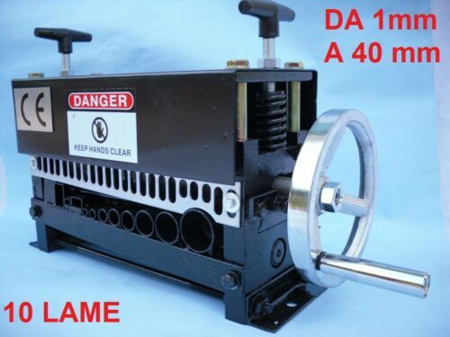 Macchina Spelafili Manuale - Per Recupero Rame Da Cavi Elettrici 1-60 Mm - Foto 8