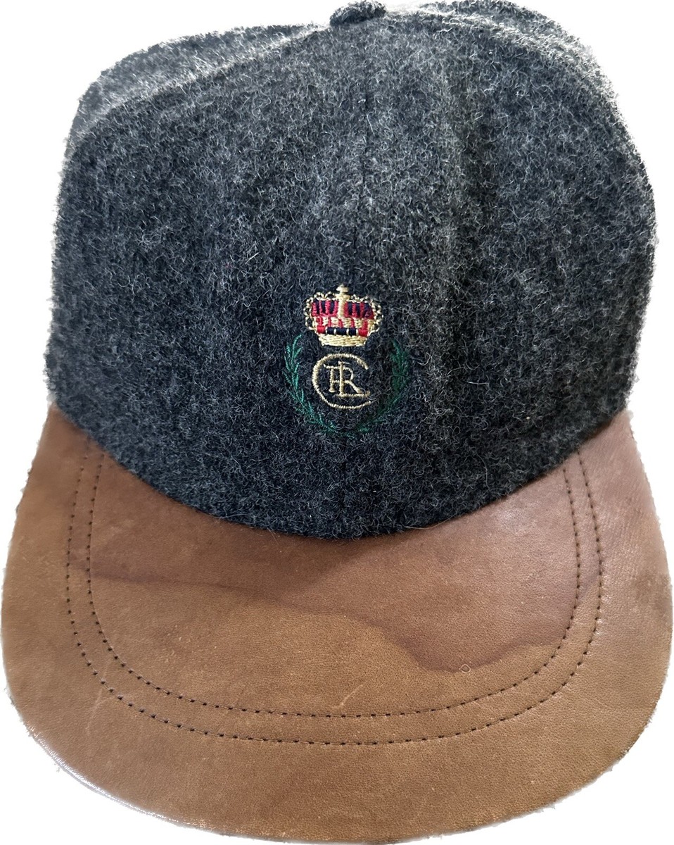 帽子 CHAPS RALPH LAUREN SQUADRON CAP 90s Vintage 90s Chaps Ralph Lauren Wool Blend USA OSFA Gray Cap