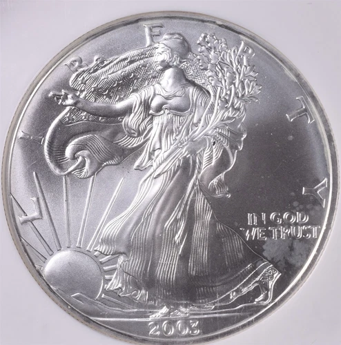 2003 American Silver Eagle - NGC MS69 20th Anniversary Coll