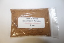 1 oz. Lion's Mane Mushroom Powder Hericium erinaceus