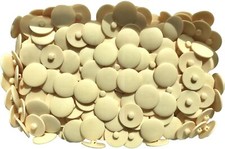 Buttons 22mm 23mm Cream Soft Light Matt Cream Shank Craft Jacket Button (AA33)