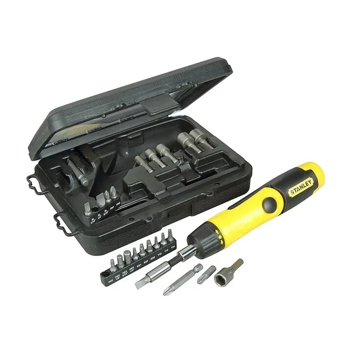 STANLEY 25 PC RATCHET SCREWDRIVER SET, PART: 0-63-022, QUANTITY - 1 SET - Image 3 of 4