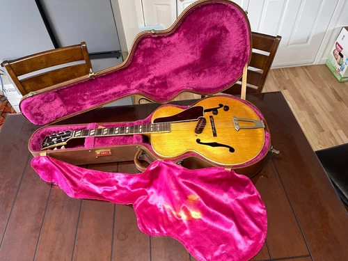 1941 Gibson ES-300 Arch Top Blonde Hollow Body Electric Guitar NICE EXAMPLE