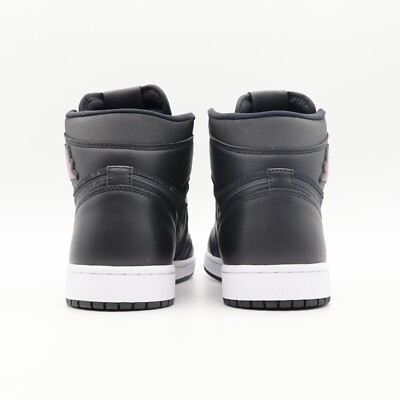 555088-060 Nike Air Jordan 1 Retro High OG Black Gym Red Satin