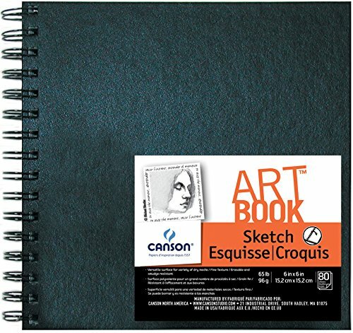 65 lb 80 Sheets Canson Wire Binding Acid-Free Field Sketchbook 7 X 10 in
