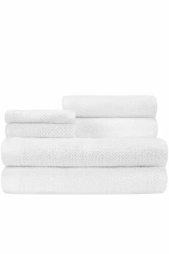 White Bamboo White Bath Towels & Washcloths
