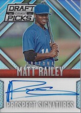 2014 Panini Prizm Perennial DP Prospect Signatures Prizm #68 Matt Railey Auto BB