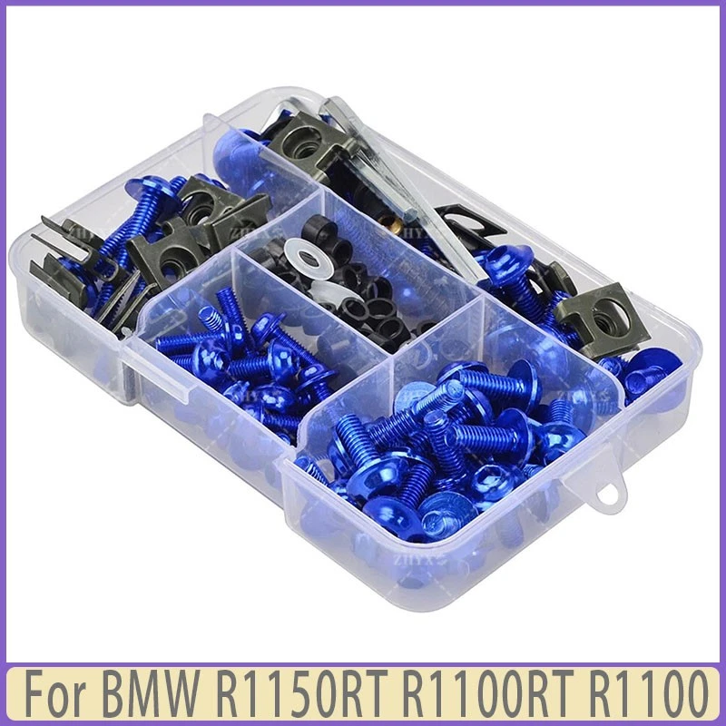 Комплект болтов обтекателя из нержавеющей стали для BMW R1150RT R1100RT R1100 винт кузова - Изображение 4 из 4