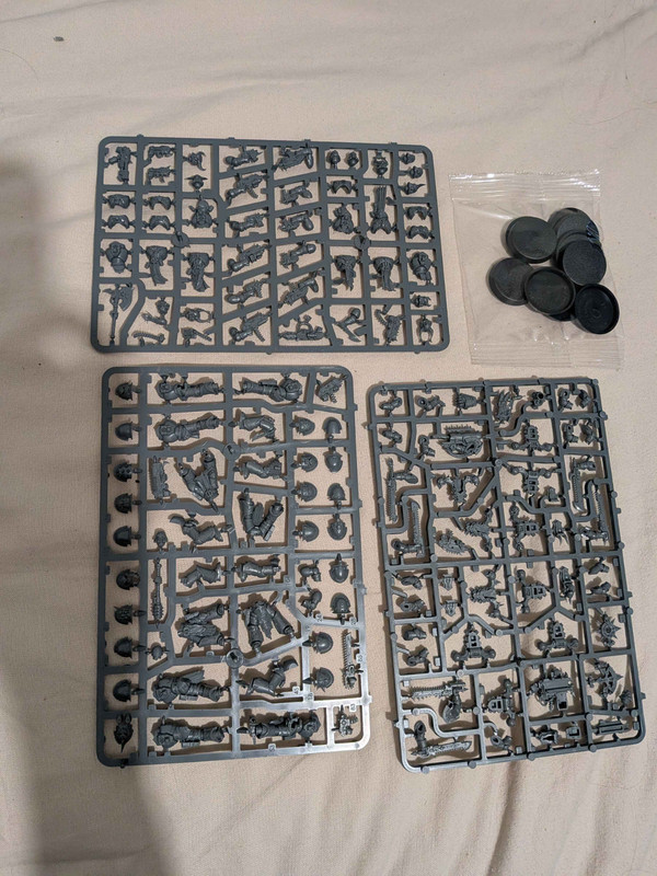 Games Workshop Warhammer 4000K Chaos Space Marines Miniatures New on Spure