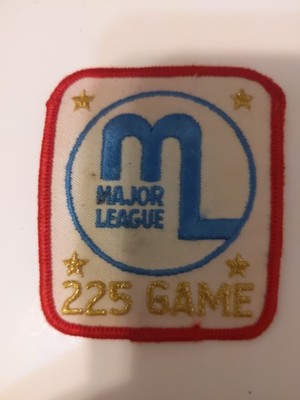 Bowling Vintage AMF Major League 225 Series Award Patch