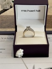 14k White Gold Diamong Ring