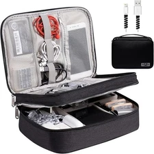 Digital Storage bag Portable Electronics Travel Organizer USB Cable Case Gadget