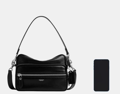 バッグ Coach Dakota Satchel 2Way Leather Black Coach Dakota Crossbody Bag Black Leather Shoulder Purse Women
