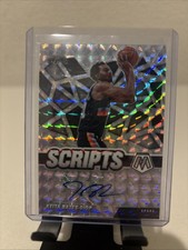 2020-21 Mosaic Keita Bates-Diop Scripts Autograph Auto Silver Prizm SC-KBD Spurs