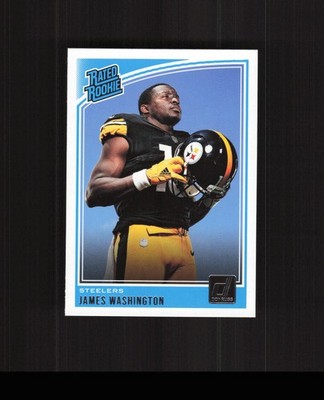 2018 Donruss #322 James Washington ROOKIE CARD