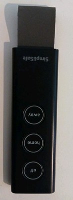 SimpliSafe Schlüsselanhänger gebaut - Simpli Safe mit Paniktaste - SSKF3 - UVP 24,99