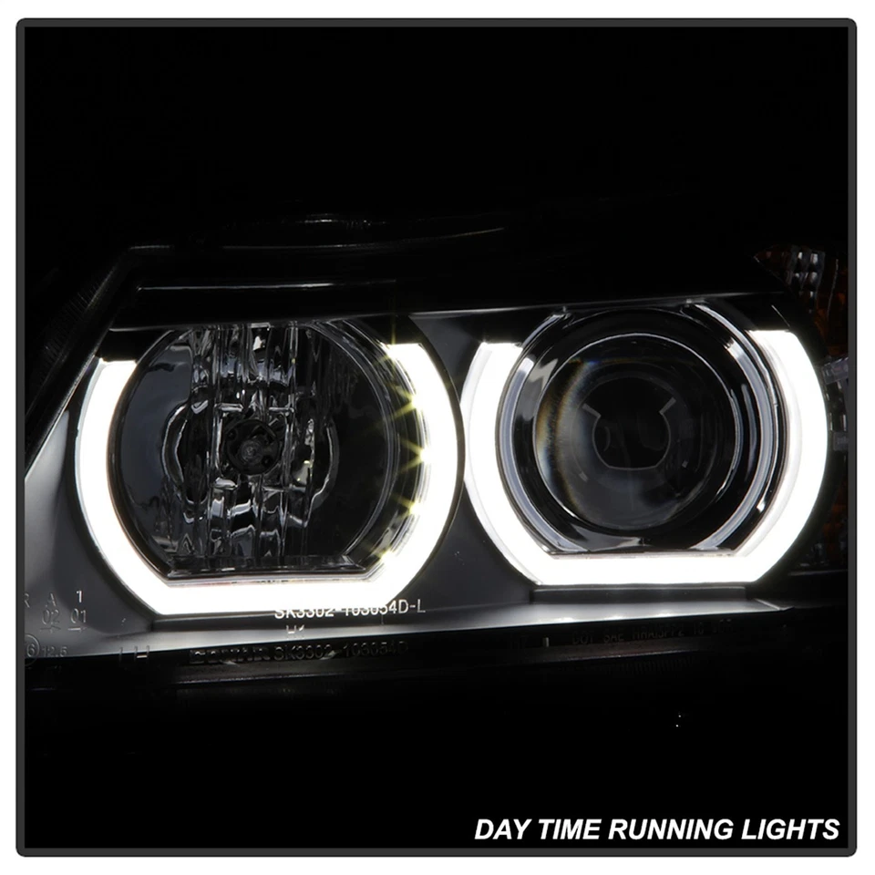 Spyder 5083432 Set of 2 Headlights Driving Head lights Headlamps for 323 Pair - Image 3 of 4