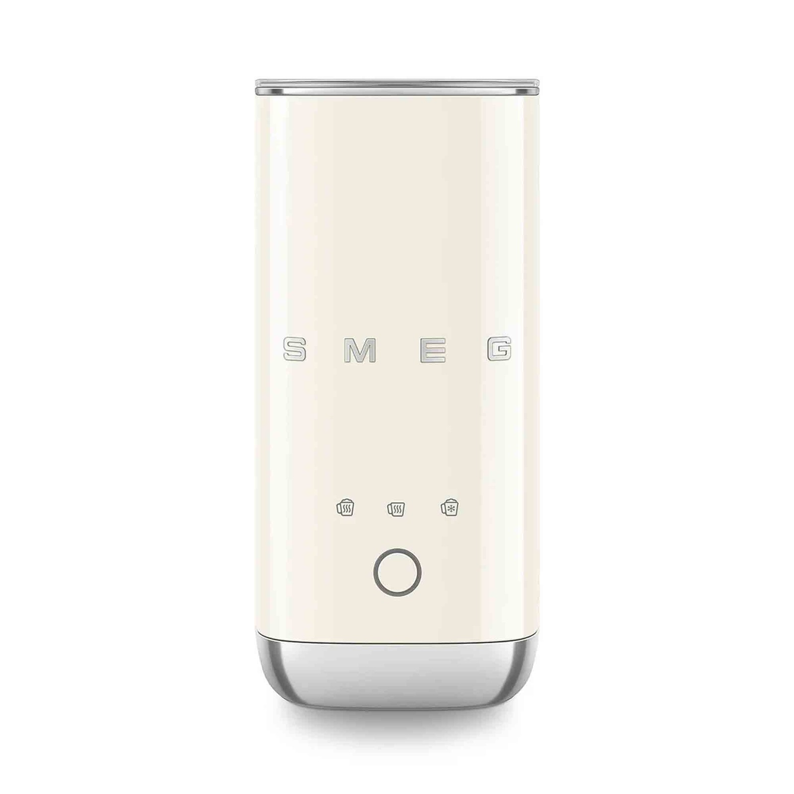Smeg Mini Milk Frother in Cream | 3 Functions | 500W | MFF02CRUK | Brand New