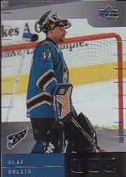 2000 Upper Deck Ice Olaf Kolzig #40 card