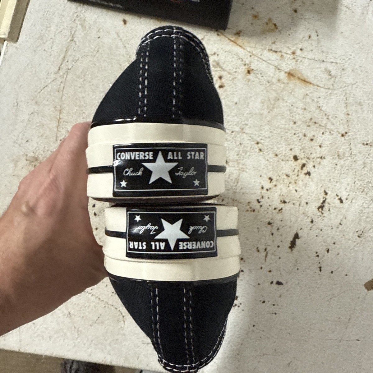 CONVERSE CHUCK TAYLOR All Star Low Top Canvas Sneakers Black M W New